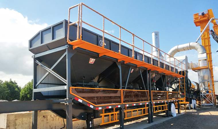 1.Cold Aggregate Feeding System